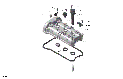 01- ROTAX - Valve Cover