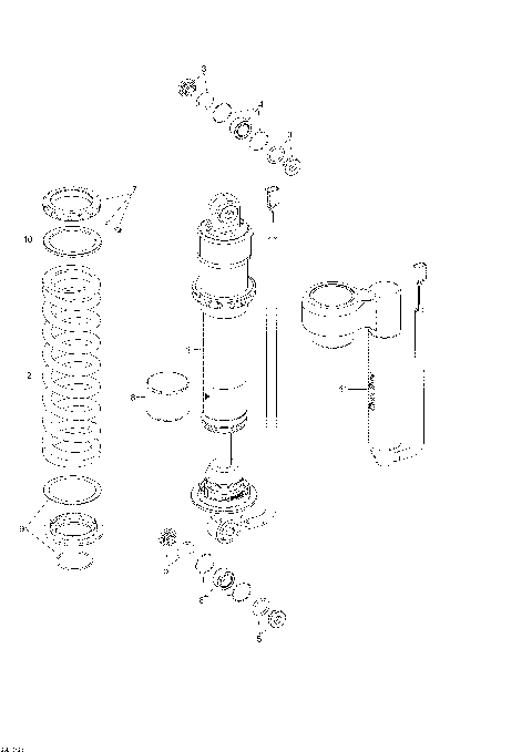 07- Rear Shock (Tractive)