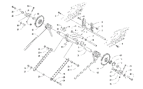 REAR SUSPENSION REAR ARM ASSEMBLY [106581]