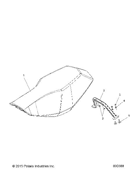 BODY, SEAT ASM. - S18EFK8P/EFM8P ALL OPTIONS (600368)