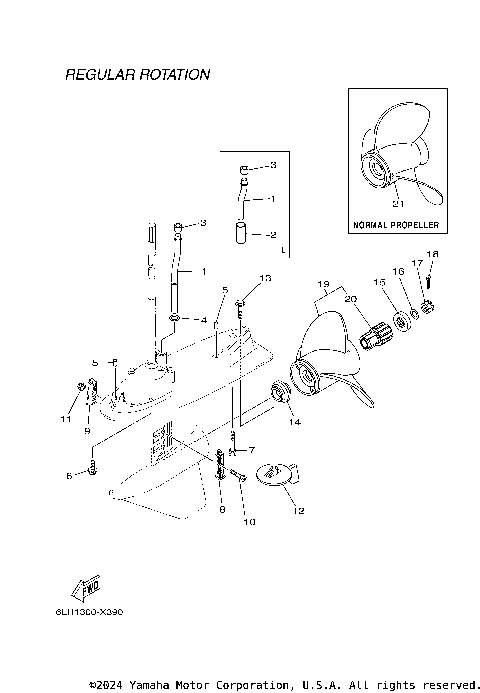 LOWER CASING DRIVE 2