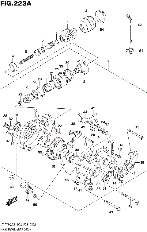 FINAL BEVEL GEAR (FRONT)