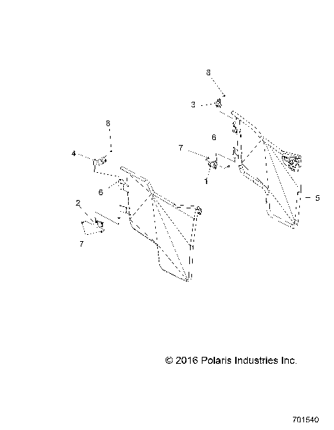 BODY, DOOR, HALF MOUNTING - R17RTM99AM/BM (701540)