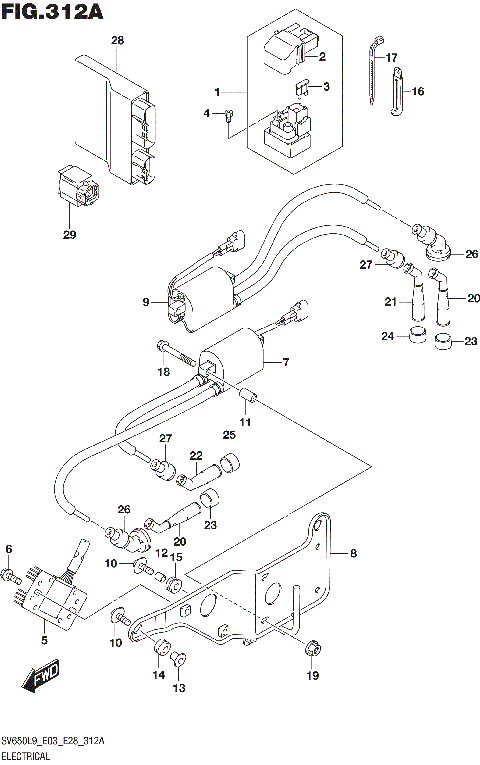 ELECTRICAL (SV650L9 E03)