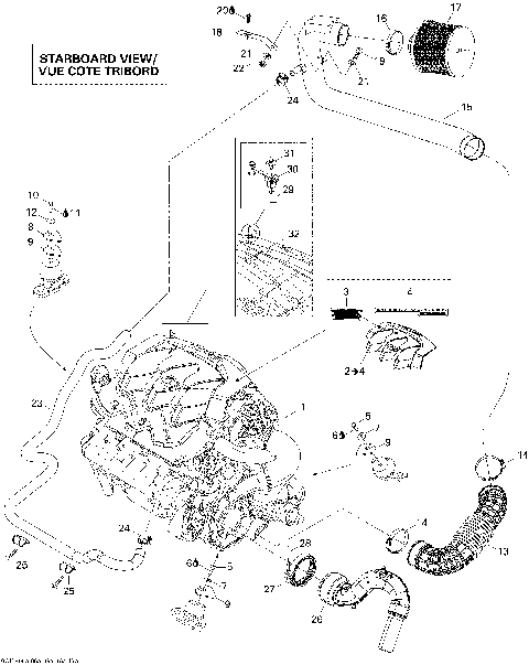 01- Engine And Air Intake Silencer Edition 1