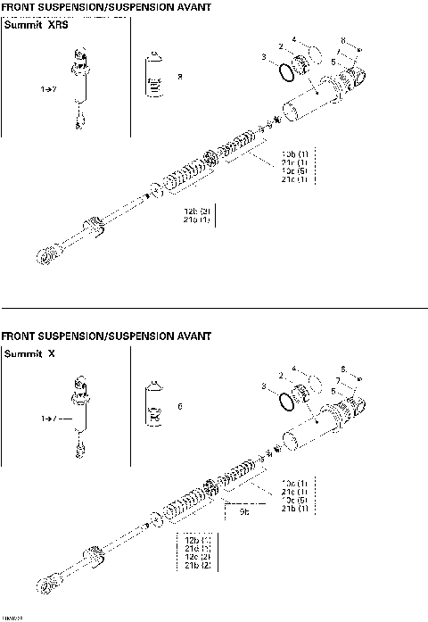 07- Take Apart Shock, Front XRS