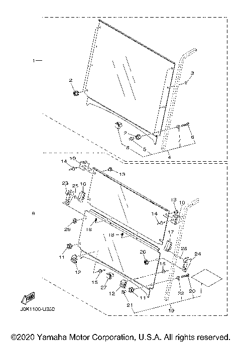 ALTERNATE FOR WINDSHIELD