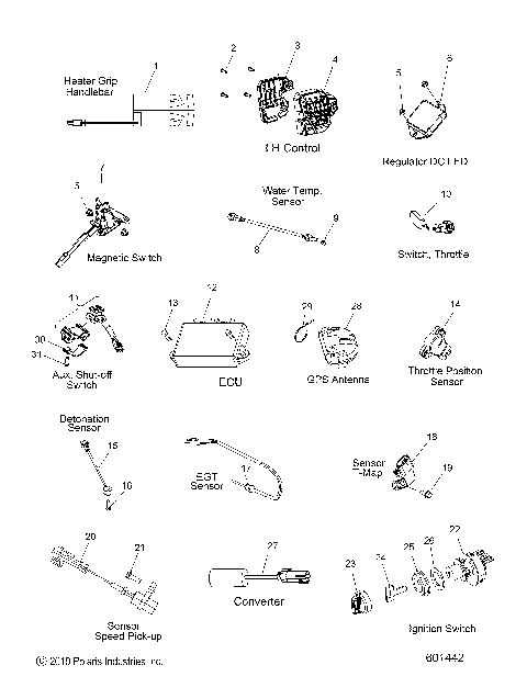ELECTRICAL, SWITCHES, SENSORS and COMPONENTS - S20DDH8PS ALL OPTIONS (601442)