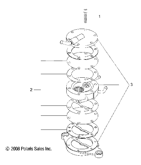 ENGINE, FUEL PUMP - S21CBU5BSL (49SNOWFUELPUMP09TRAIL)