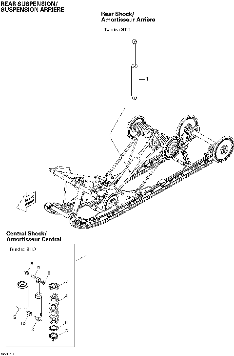 08- Rear Suspension Shocks STD 137