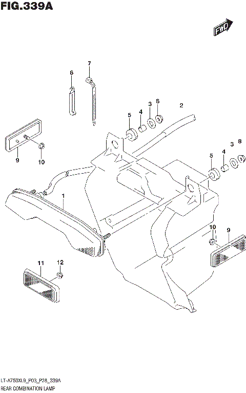 REAR COMBINATION LAMP