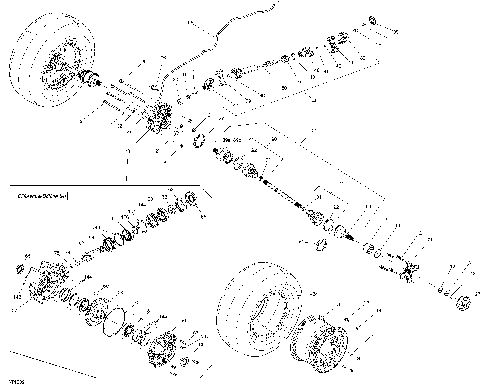 08- Drive System, Rear _13T1509