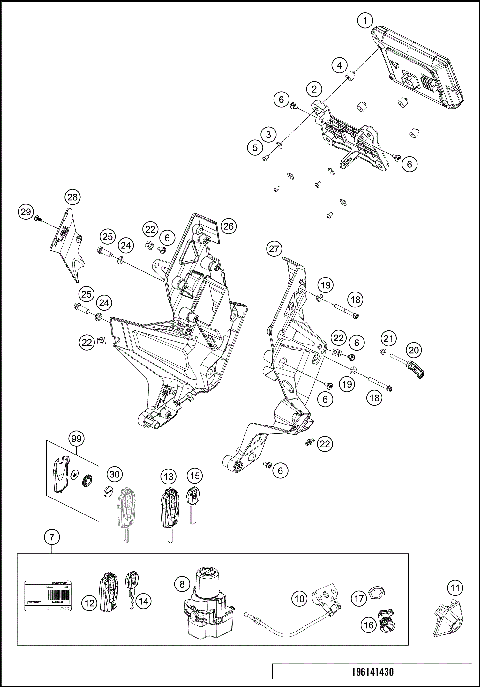 INSTRUMENTS / LOCK SYSTEM