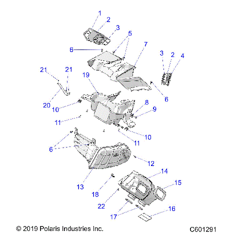 ENGINE, AIR INTAKE SYSTEM - S20EFS8PS ALL OPTIONS (C601291)