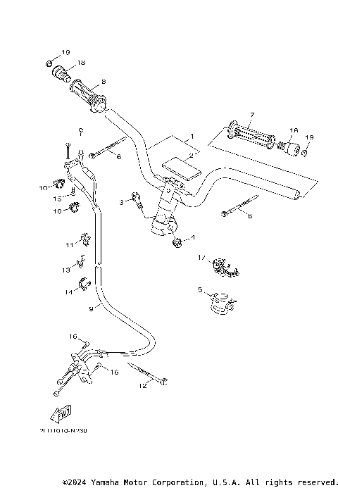 STEERING HANDLE & CABLE