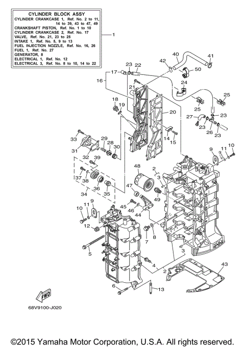 CYLINDER CRANKCASE 1
