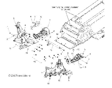CHASSIS, BULKHEAD ASM. - S11BF6NS/BD6NS ALL OPTIONS (49SNOWCHASSISFRT11PR)