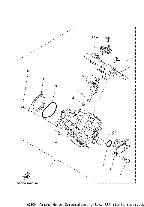 THROTTLE BODY ASSY 1