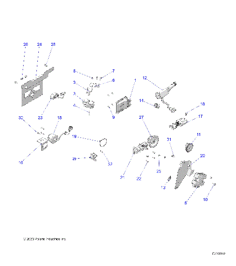ELECTRICAL, WIRE HARNESS, COMPONENTS, AND LICENSE PLATE - R24TAE99FM/TASCM/EM/FM (C733192)