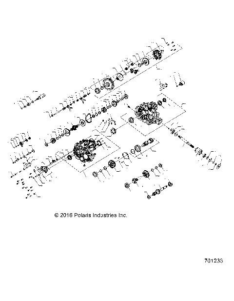 DRIVE TRAIN, MAIN GEARCASE INTERNAL - R18RVU99AS (701233)
