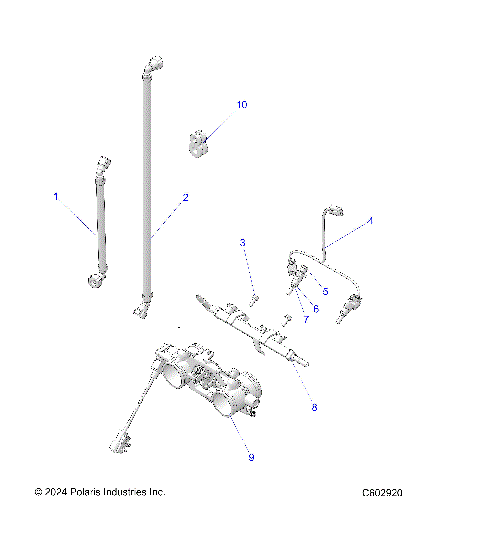 FUEL SYSTEM, RAIL, LINES and THROTTLE BODY - S25MDX6DSA/6DEA (C602920)