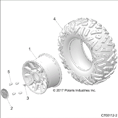 WHEELS, REAR - Z20NAE92KL (C700112-2)