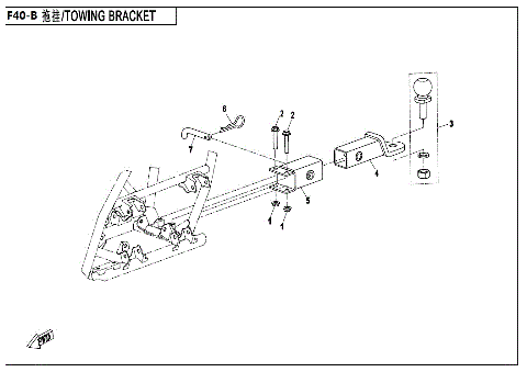 TOWING SYSTEM (RECEIVER TYPE)