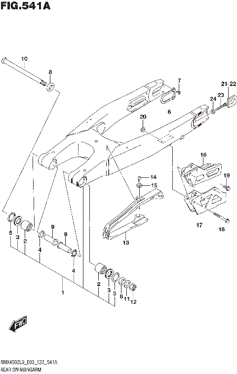 REAR SWINGINGARM