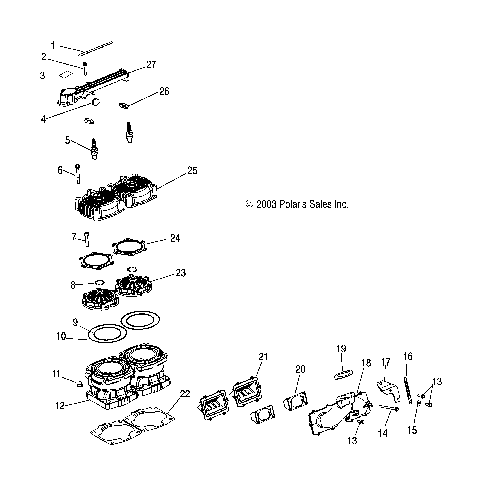 CYLINDER and MANIFOLD - W045197DA/IA (4990499049C04)