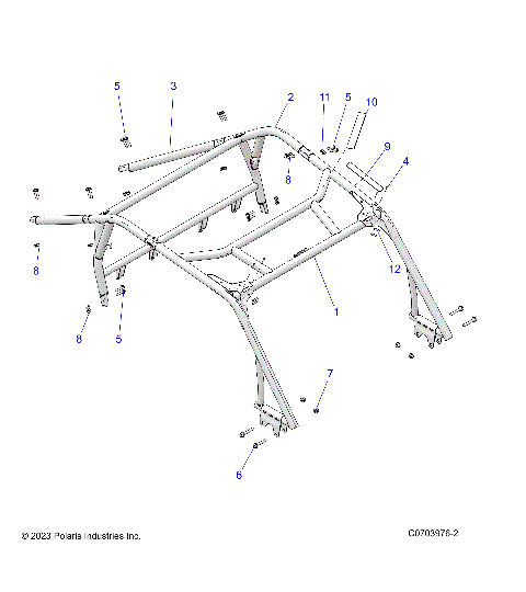 CHASSIS, CAB FRAME - Z25NEE99C4/F4/G4 (C0703976)