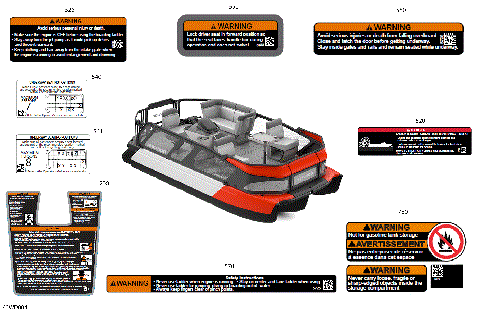 03- DECALS - Warning Decals - 16ft - Base Package