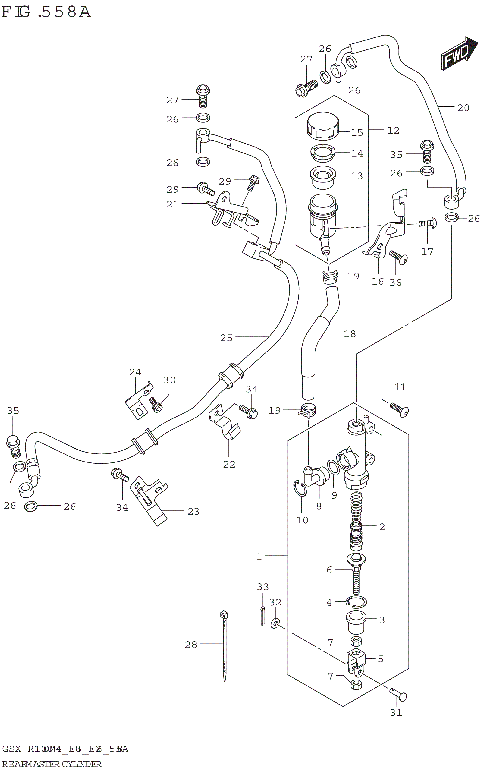 REAR MASTER CYLINDER