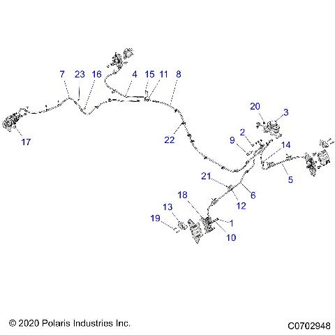 BRAKES, BRAKE LINES and MASTER CYLINDER - D26P4ED4D4 (C0702948)