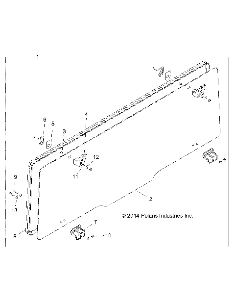BODY, REAR WINDOW - R16RTU87A9/AS/B9/BS (49RGRWINDSHIELD15900XP)