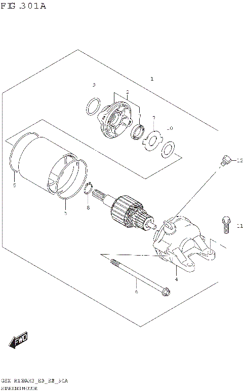 STARTING MOTOR