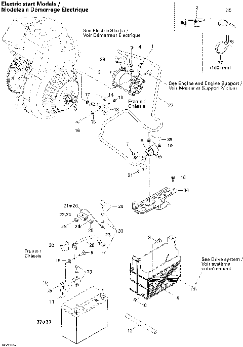 10- Battery And Starter 300F