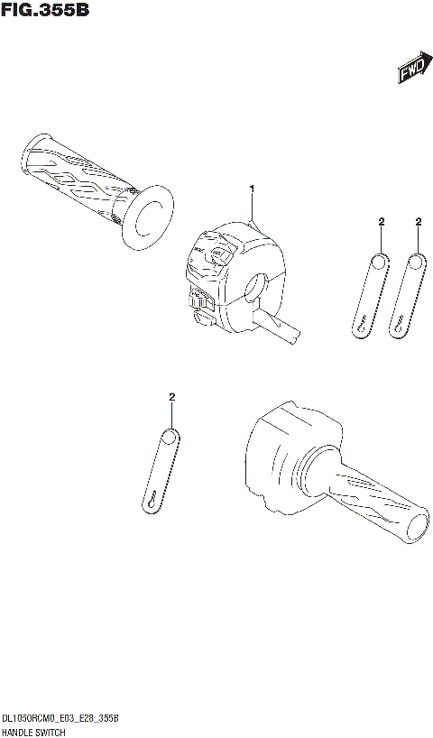 HANDLE SWITCH (DL1050RQ)