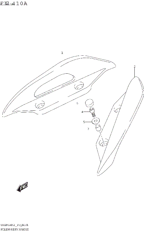PILLION RIDER HANDLE