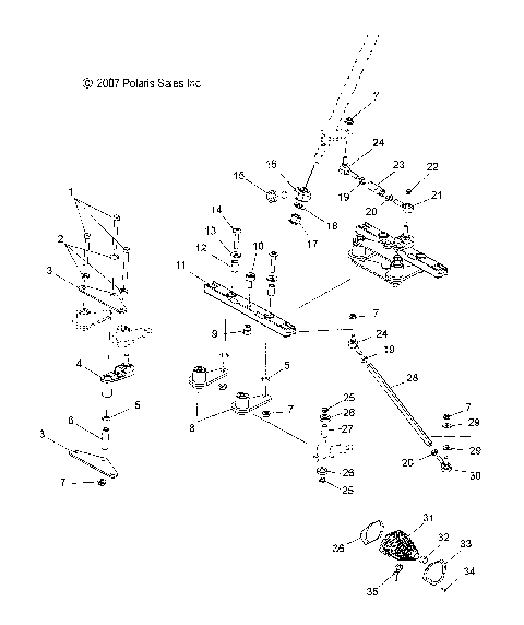 STEERING, LOWER - S08MX6JS/JE (49SNOWSTEERINGLWR08600IQ)