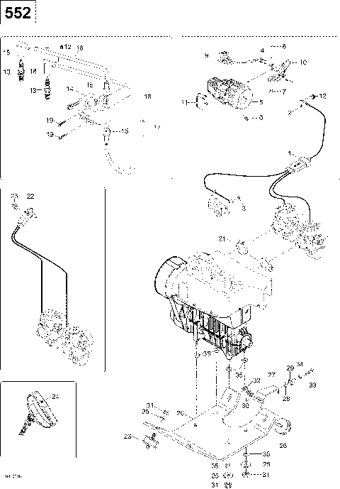 01- Engine And Engine Support 552