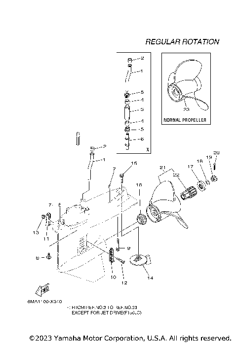 LOWER CASING DRIVE 2