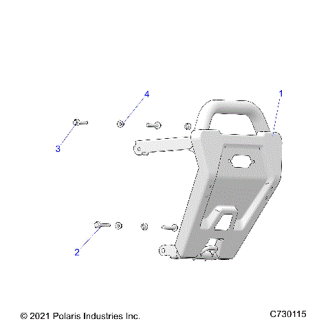 BODY, FRONT BUMPER - R24MAA57F1/MASC1/F1/C9/F9 (C730115)