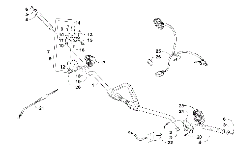 HANDLEBAR AND CONTROLS [103109]