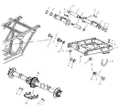 SWING ARM - A10RF50AB (4970927092C06)