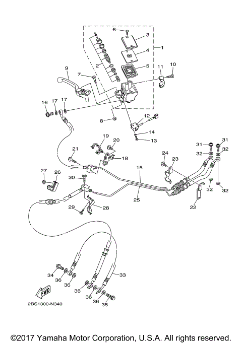 FRONT MASTER CYLINDER