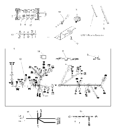 ELECTRICAL, HARNESS - A12ZN8EAD/EAH/EAL/EAM/EAO/EAS/EAT (49ATVHARNESS12SPXPEPS850)