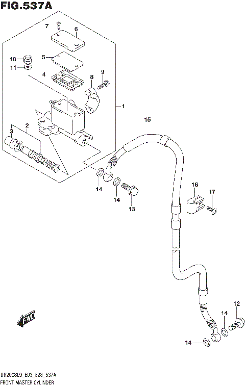 FRONT MASTER CYLINDER