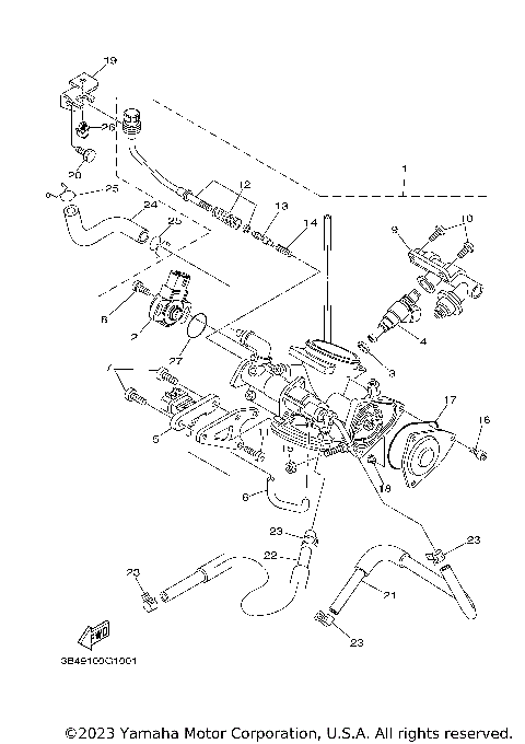 THROTTLE BODY ASSY 1