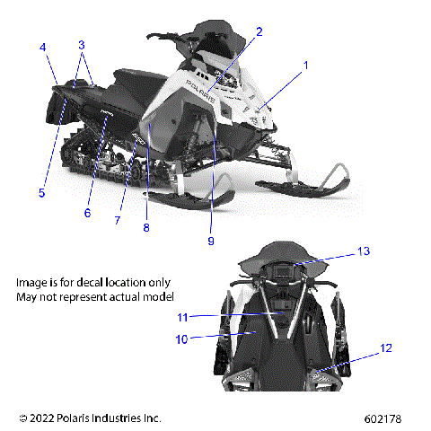 BODY, DECAL - S23TLS6RSL/6REL (602178)