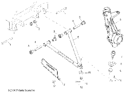 A-ARM/STRUT MOUNTING - R07RF68AD/AF (49RGRAARM07500EFI)